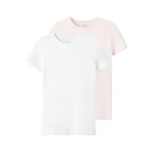 Pack of 2 t-shirts for girls Name it Slim image-0