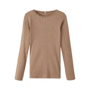 Girl's long sleeve slim fit sweater Name it Kab image-0