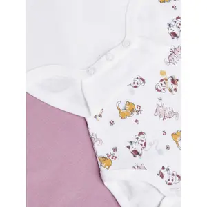 Set of 3 baby girl bodysuits Name it Valerian Cat image-6