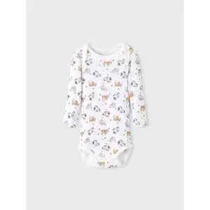 Pack of 3 long sleeve bodysuits Name it Valerian Cat image-4