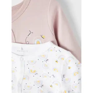 Baby girl pyjamas Name it Nightsuit (x2) image-4