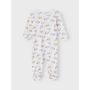 Pack of 2 baby onesies Name it Nightsuit Valerian Cat image-3