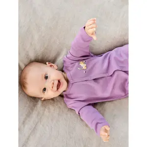 Pack of 2 baby onesies Name it Nightsuit Valerian Cat image-4