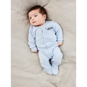 Set of 2 baby boy pajamas Name it Nightsuit Heather Train image-3