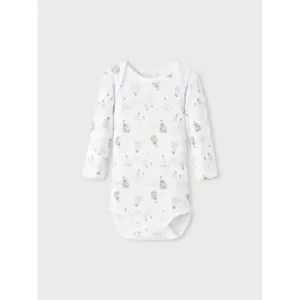 Pack of 3 long sleeve bodysuits Name it Alloy Ball image-4