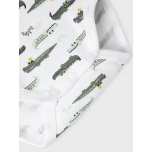 Pack of 3 long sleeve bodysuits Name it Agave image-6