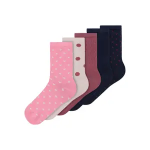 Pack of 5 children's socks Name it Vilde Sock T3 image-0