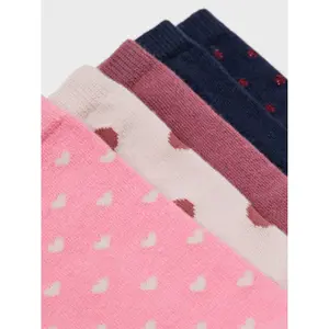 Pack of 5 children's socks Name it Vilde Sock T3 image-2