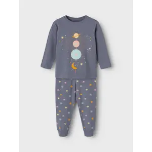 Girl's pyjamas Name it Nightset Folkstone Planet image-4