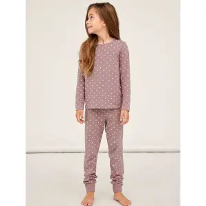 Pack of 2 pyjamas for girls Name it Nightset Unicorn image-2