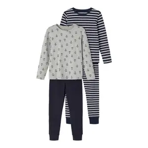 Pack of 2 children's pyjamas Name it Nightset yd Anchor image-0