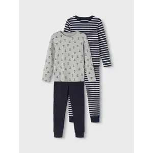 Pack of 2 children's pyjamas Name it Nightset yd Anchor image-5