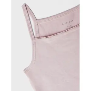 Pack of 2 tank tops for girls Name it Strap Folktone image-4