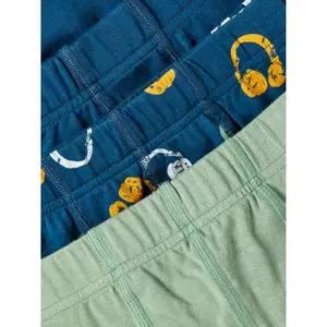 Pack of 3 children's underpants Name it Nightsuit Zip Mel Circus image-5