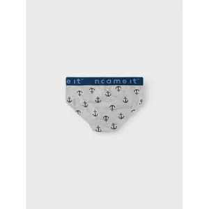 Pack of 3 children's underpants Name it Brief Anchor image-1