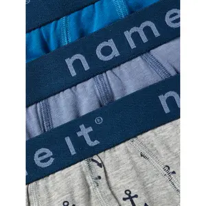 Pack of 3 children's underpants Name it Brief Anchor image-5