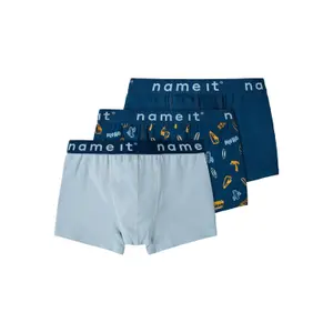 Pack of 3 children's underpants Name it Gibraltar Sea Surf image-0