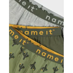 Pack of 3 children's underpants Name it Night Cactus image-4