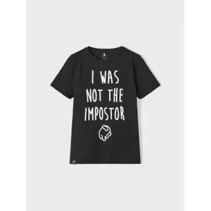 Boy's T-shirt Name it Amongus image-1