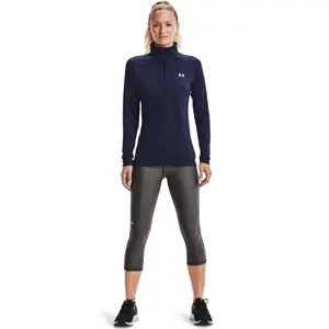 Dames-T-shirt Under Armour Tech Zip - Twist image-1