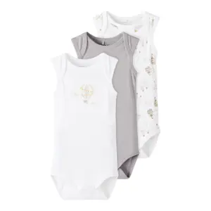 Baby Bodysuits Name it Alloy Balloon (x3) image-0