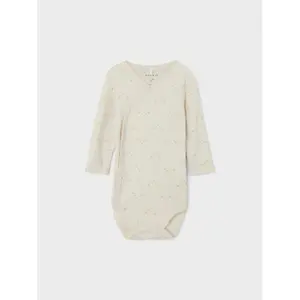 Pack of 2 long sleeve bodysuits Name it Wrap Rainy Day image-4