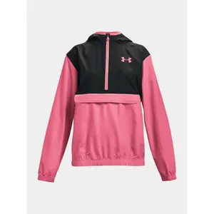 Foldbar jakke til piger Under Armour 1/2 zip image-0