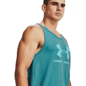 Camiseta sin mangas con logo Under Armour Sportstyle image-5
