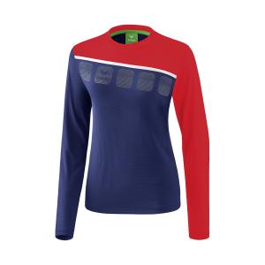 Camiseta de entrenamiento de manga larga para mujer Erima 5-C image-0