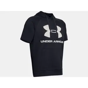 Sudadera con capucha Under Armour et manches courtes Rival Fleece Logo image-2