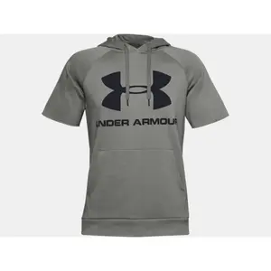 Sudadera con capucha y manga corta Under Armour Rival Fleece Logo image-0