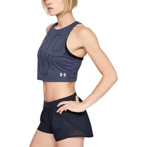 Damski krótki tank top Under Armour Streaker 2.0 RUN image-5