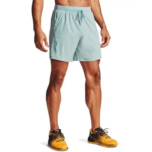 Short Under Armour Qualifier Speedpocket Branded Linerless image-2