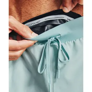 Short Under Armour Qualifier Speedpocket Branded Linerless image-6