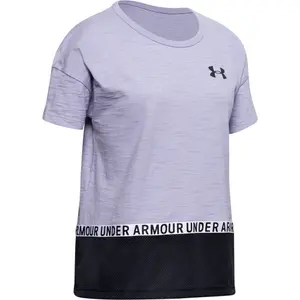 Girl's T-shirt in cotton Under Armour Charged image-0