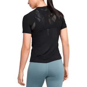 Maillot femme Under Armour à manches courtes rush Vent image-6