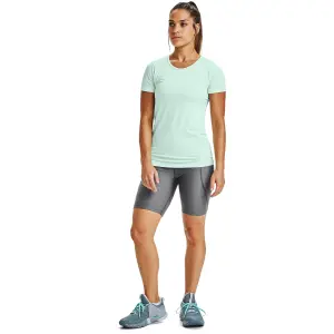 Camiseta de mujer Under Armour à manches courtes Seamless image-1