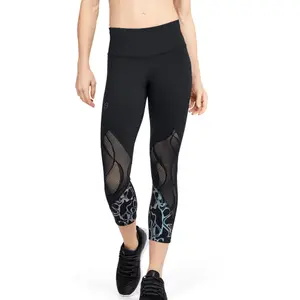 Korte leggings til kvinder med iriserende mønster Under Armour Rush Vent image-1