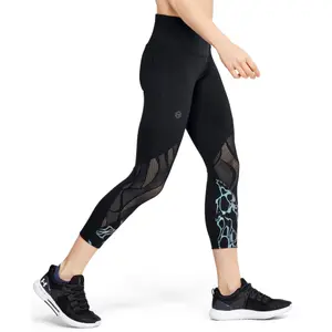Korte leggings til kvinder med iriserende mønster Under Armour Rush Vent image-2