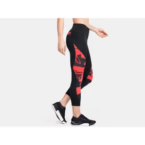 Damen-Leggings Under Armour court Breathelux Stretch Blur Printed image-3