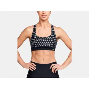 Sujetador de mujer Under Armour Mid Crossback Print Mash Up image-2