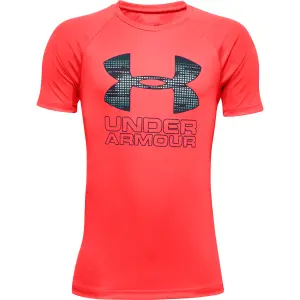 Camiseta de niño Under Armour Tech Hybrid Print Fill Logo image-0