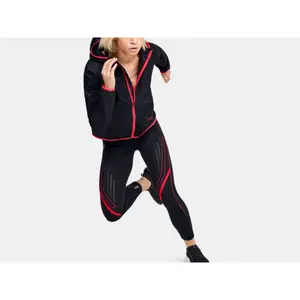 Legging court femme Under Armour Qualifier Speedpocket Graphic image-3