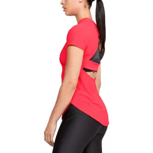 Women's jersey Under Armour à manches courtes Breathelux Stretch Open Back image-4