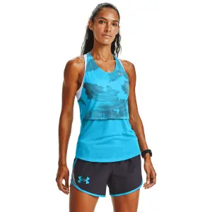 Camiseta de tirantes para mujer Under Armour Streaker 2.0 Inverse image-2