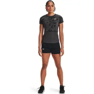Camiseta de mujer Under Armour à manches courtes Streaker 2.0 Inverse image-1