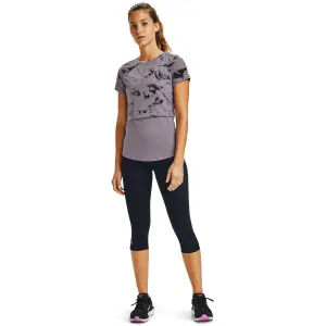Camiseta de mujer Under Armour à manches courtes Streaker 2.0 Inverse image-1