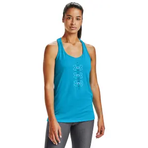 Camiseta de tirantes para mujer Under Armour Tech Twist Graphic image-1