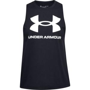 1356297-001-tanktop-fur-damen-under-armour-sportstyle-graphic-schwarz-weiss