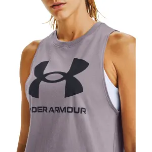 Camiseta de tirantes para mujer Under Armour Sportstyle Graphic image-5